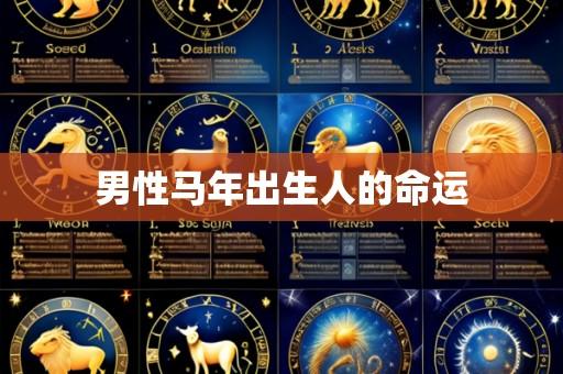 男性马年出生人的命运