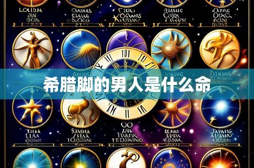 希腊脚的男人是什么命