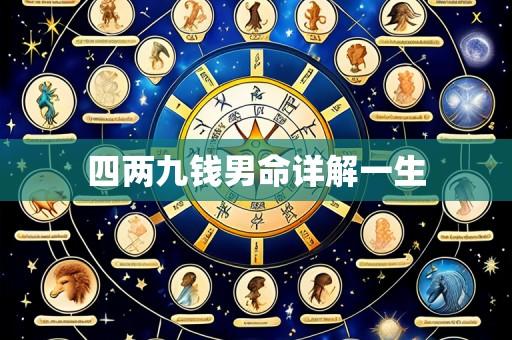 四两九钱男命详解一生