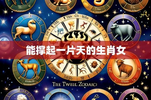 能撑起一片天的生肖女