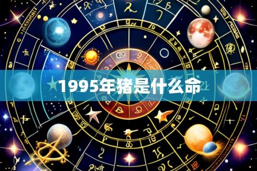1995年猪是什么命