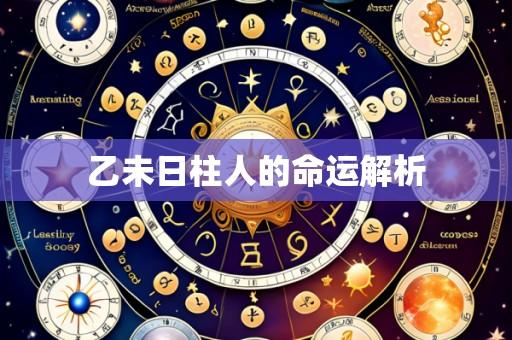 乙未日柱人的命运解析