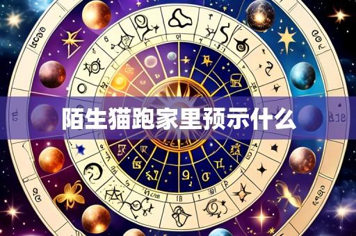 陌生猫跑家里预示什么