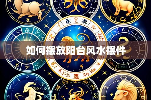如何摆放阳台风水摆件