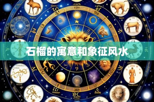 石榴的寓意和象征风水