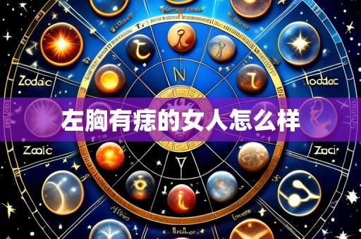 左胸有痣的女人怎么样