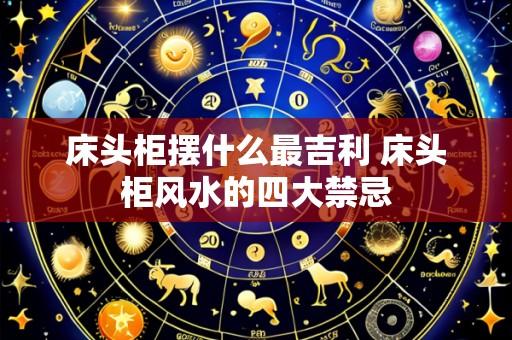 床头柜摆什么最吉利 床头柜风水的四大禁忌
