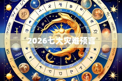 2026七大灾难预言