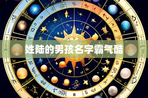 姓陆的男孩名字霸气酷
