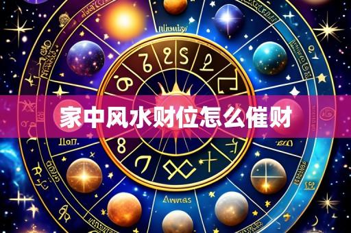 家中风水财位怎么催财