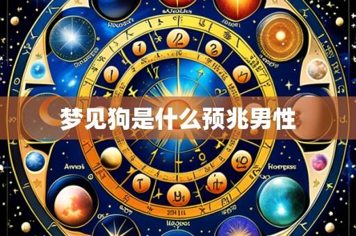 梦见狗是什么预兆男性