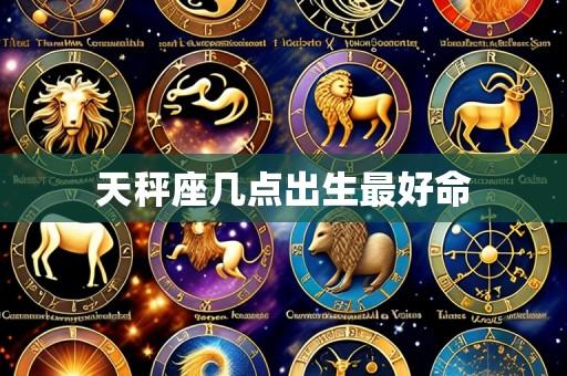 天秤座几点出生最好命