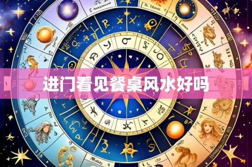 进门看见餐桌风水好吗