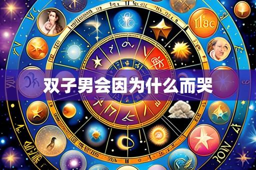 双子男会因为什么而哭