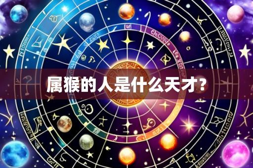 属猴的人是什么天才?