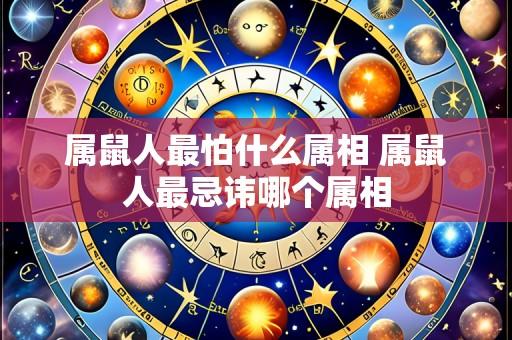 属鼠人最怕什么属相 属鼠人最忌讳哪个属相