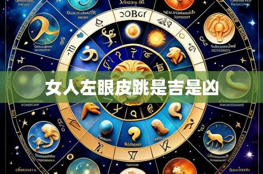 女人左眼皮跳是吉是凶