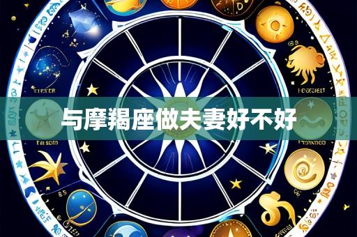 与摩羯座做夫妻好不好