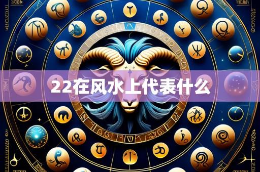 22在风水上代表什么
