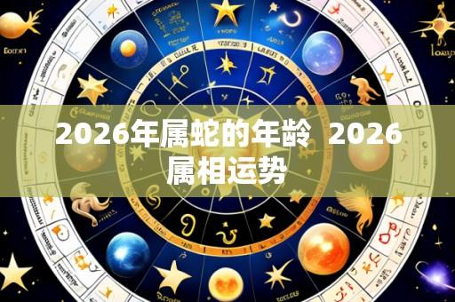 2026年属蛇的年龄  2026属相运势