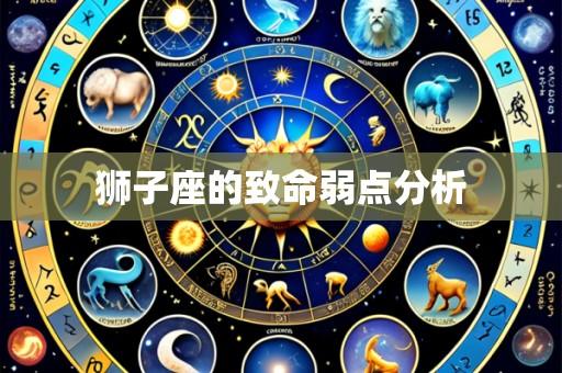 狮子座的致命弱点分析