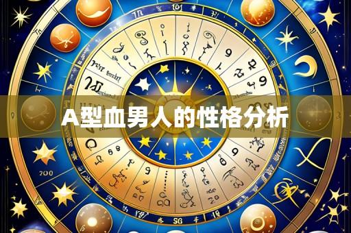 A型血男人的性格分析