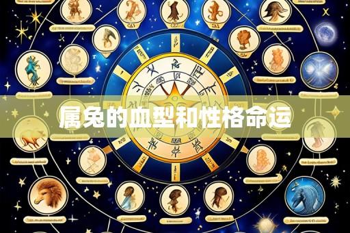 属兔的血型和性格命运