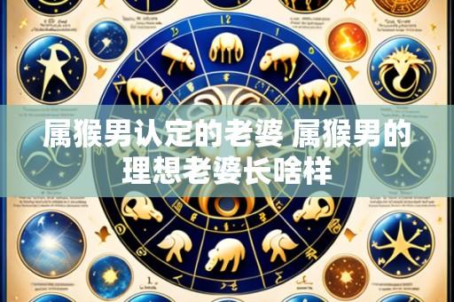 属猴男认定的老婆 属猴男的理想老婆长啥样