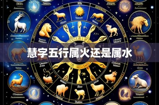 慧字五行属火还是属水