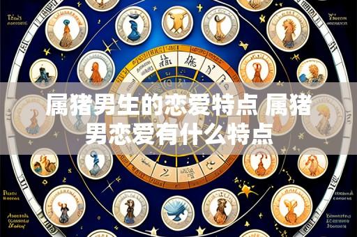 属猪男生的恋爱特点 属猪男恋爱有什么特点