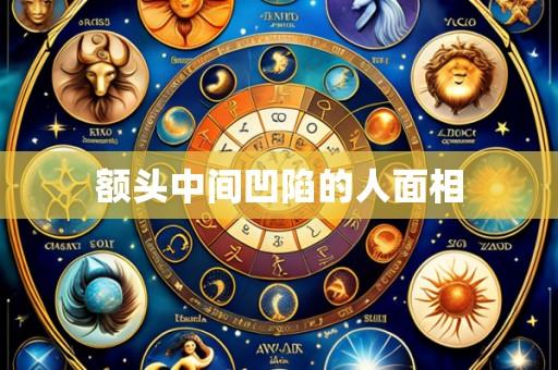 额头中间凹陷的人面相