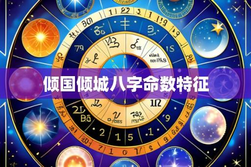 倾国倾城八字命数特征