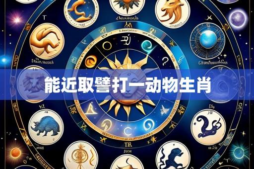 能近取譬打一动物生肖