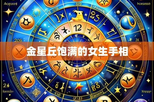 金星丘饱满的女生手相