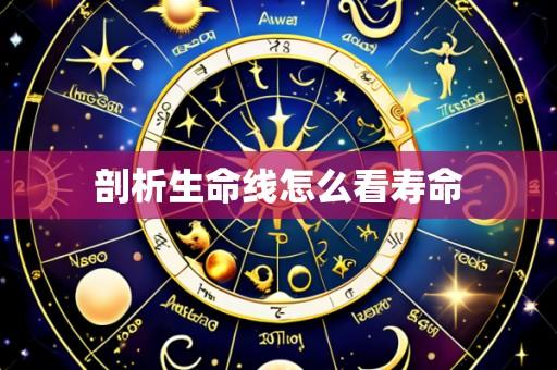 剖析生命线怎么看寿命