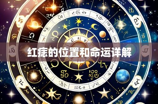 红痣的位置和命运详解