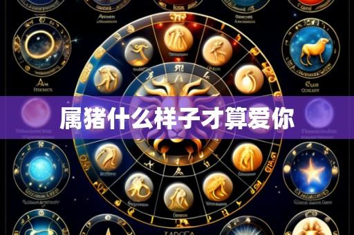 属猪什么样子才算爱你