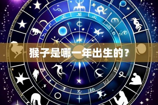 猴子是哪一年出生的？