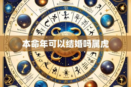 本命年可以结婚吗属虎