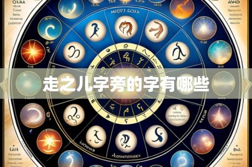 走之儿字旁的字有哪些