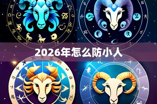 2026年怎么防小人