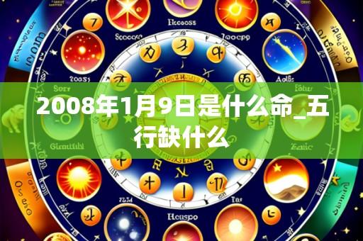 2008年1月9日是什么命_五行缺什么