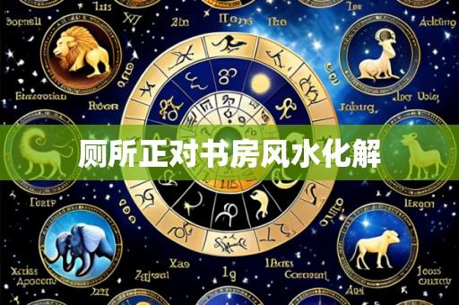 厕所正对书房风水化解