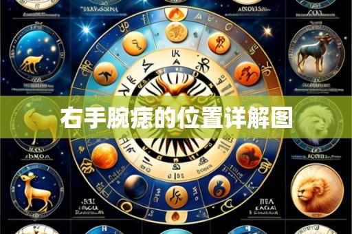 右手腕痣的位置详解图