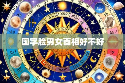 国字脸男女面相好不好