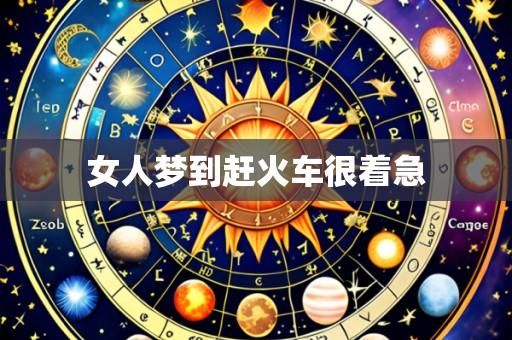 女人梦到赶火车很着急