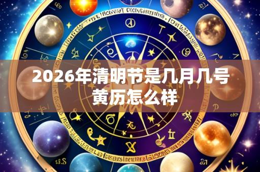2026年清明节是几月几号 黄历怎么样