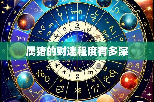属猪的财迷程度有多深