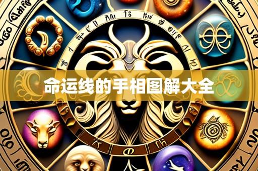命运线的手相图解大全