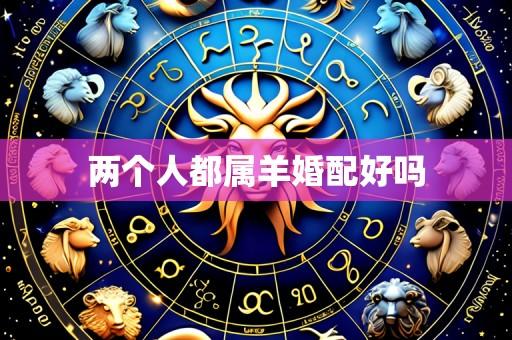 两个人都属羊婚配好吗